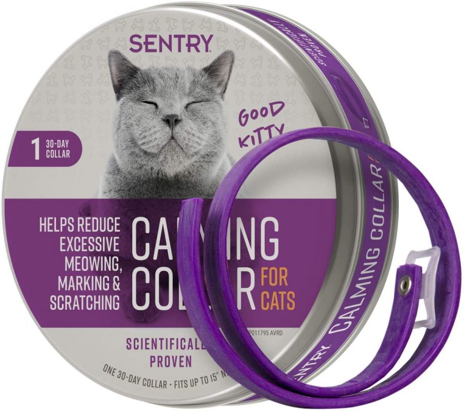 Sentry Calming Collar for Cats 1Ct Astaduka Store