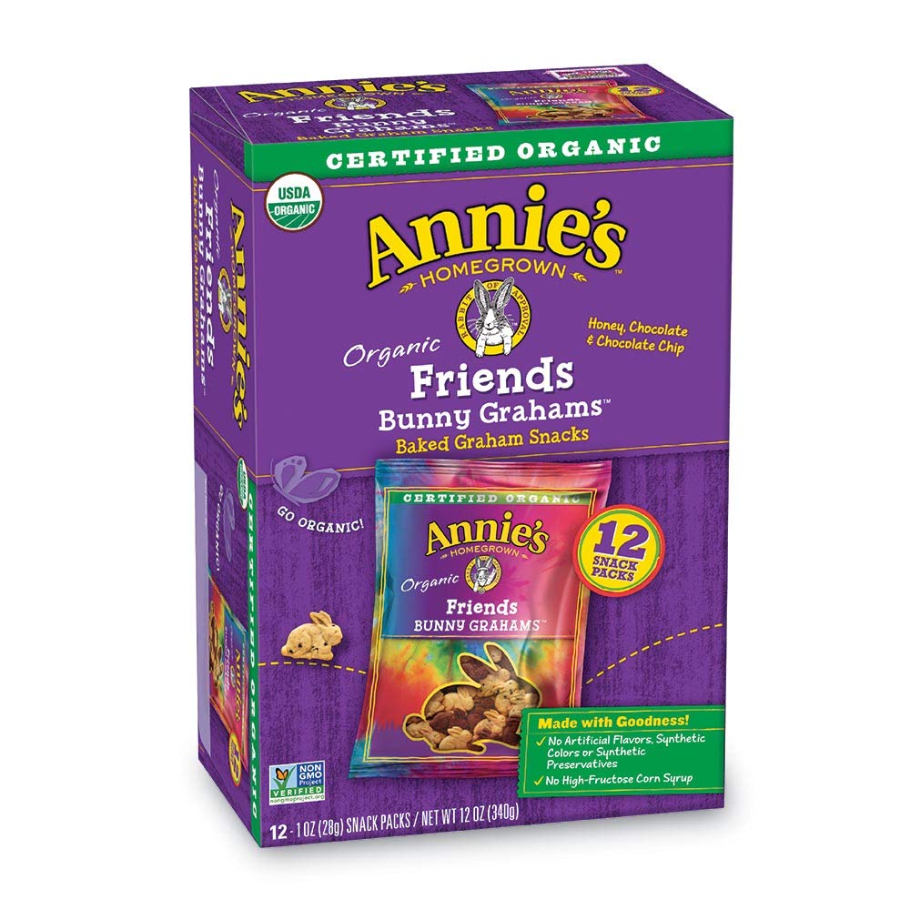 Annie's™ Organic Friends Bunny Chocolate Chip Chocolate & Honey Graham  Snacks, 12 ct / 12.00 oz - Fry's Food Stores