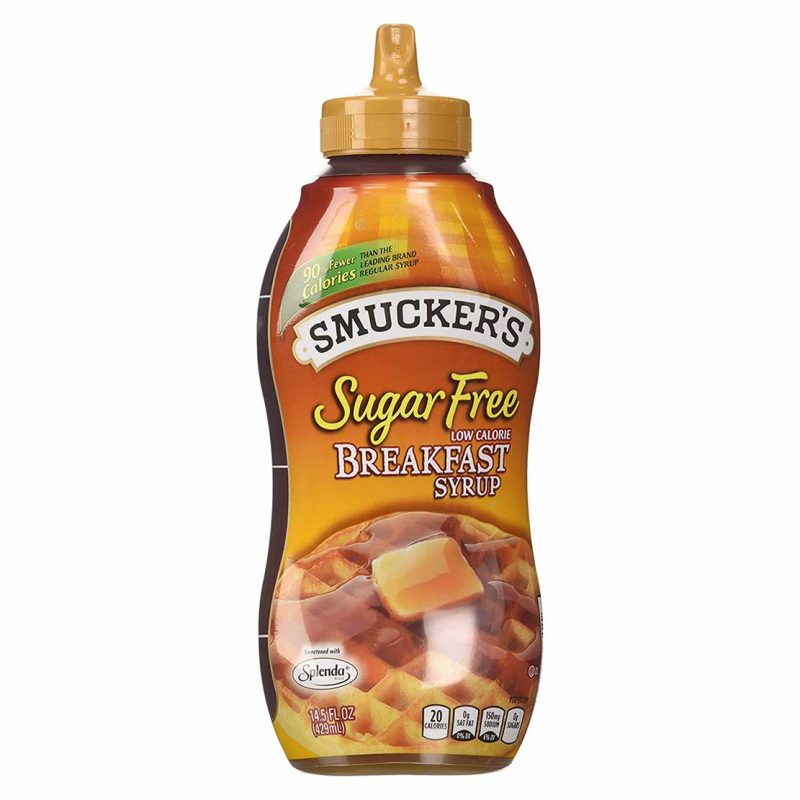 Smuckers Sugar Free Breakfast Syrup, 14.5 Oz (Pack of 2) Astaduka Store
