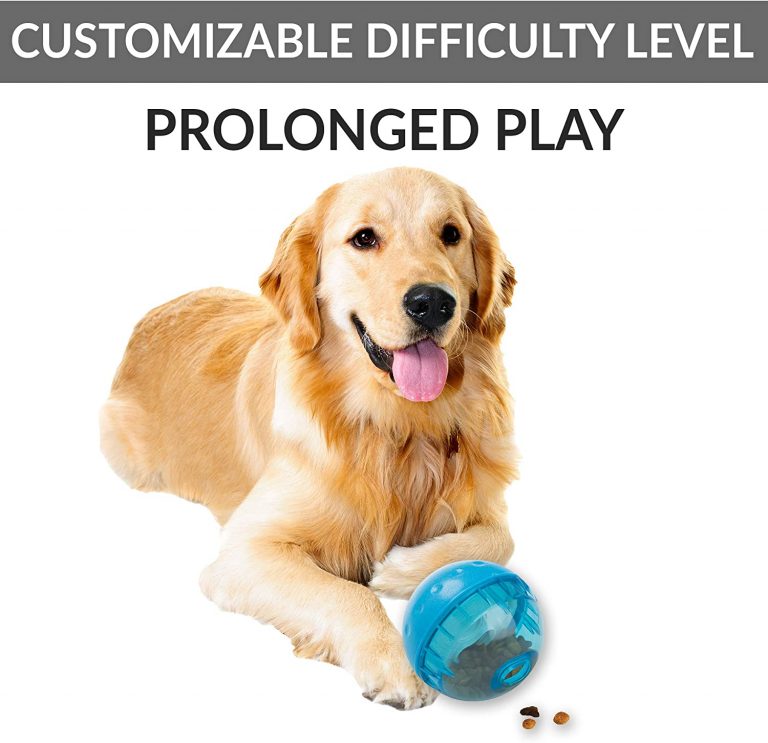 OurPets IQ Treat Ball Interactive Dog Toys (4 Inches) Astaduka Store