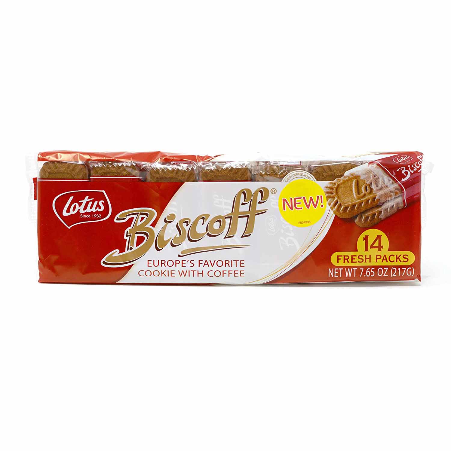 14 Fresh Pack of Biscoff Cookie Two Pack, 7.65oz Astaduka Store